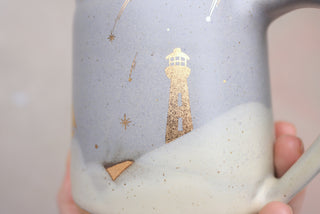 Soapstone Wheel Thrown Presidio Mug 030