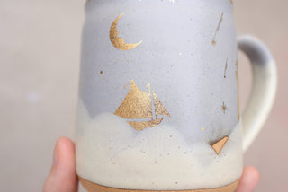 Soapstone Wheel Thrown Presidio Mug 030