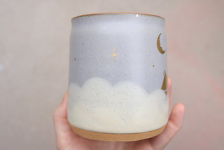 Soapstone Wheel Thrown Presidio Mug 030