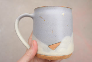 Soapstone Wheel Thrown Presidio Mug 030