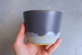 Nautical Twilight 12 oz Latte Cup