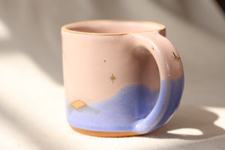 Pale Wildflower 12 oz Mug 1019 Stars Only