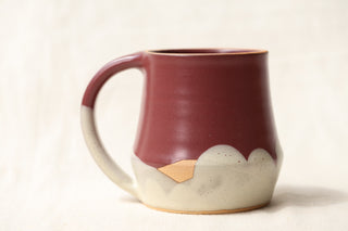 24 oz Wheel Thrown Mug New Design