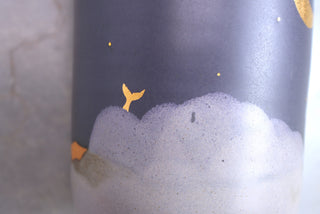 Nautical Twilight Large Wheel Thrown Vase
