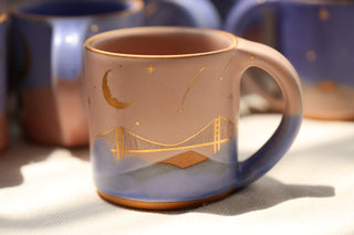 Wildflower 12 oz Mug 1022 Golden Gate Bridge