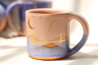 Wildflower 12 oz Mug 1022 Golden Gate Bridge
