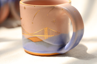 Wildflower 12 oz Mug 1022 Golden Gate Bridge
