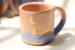 Wildflower 12 oz Mug 1022 Golden Gate Bridge