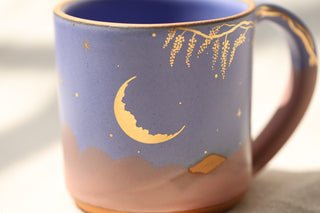 Morning Glory 18 oz Mug 1047 Wisteria