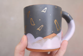 Midnight Lilac 12 oz Mug 012