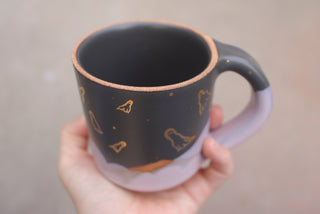 Midnight Lilac 12 oz Mug 012