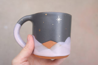 Midnight Lilac 12 oz Mug 012