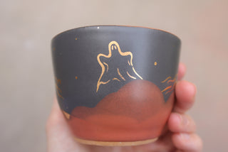 Midnight Fox 6 oz Cappuccino Cup 014