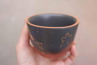 Midnight Fox 6 oz Cappuccino Cup 014