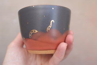 Midnight Fox 6 oz Cappuccino Cup 015 Sandworm