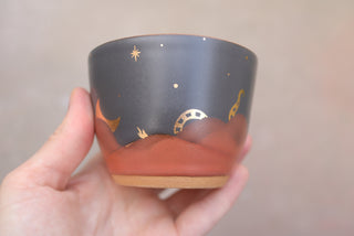 Midnight Fox 6 oz Cappuccino Cup 015 Sandworm