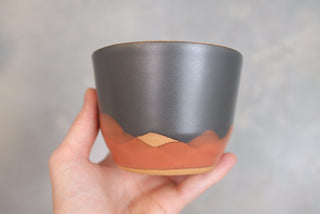 12 oz Midnight Fox Classic Latte Cup