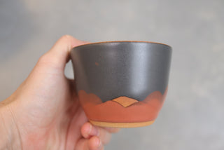 6 oz Midnight Fox Cappuccino Cup