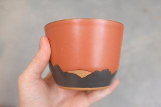 12 oz Crimson Night Latte Cup