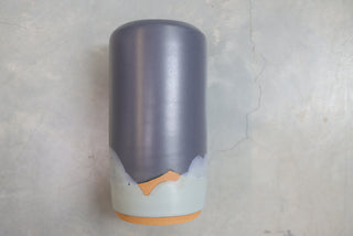 Nautical Twilight Large Wheel Thrown Vase (Discounted)