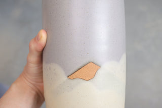 Soapstone Large Wheel Thrown Vase (Discounted)