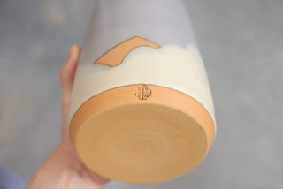 Soapstone Large Wheel Thrown Vase (Discounted)