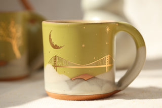 Chartreuse 12 oz Mug 3010 Golden Gate Bridge