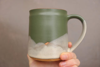 20 oz Cedar Wheel Thrown Presidio Mug