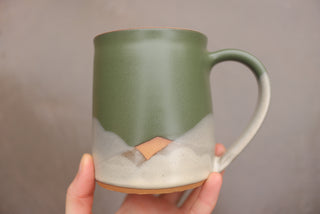 20 oz Cedar Wheel Thrown Presidio Mug