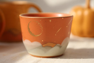 Tangerine 12 oz Latte Cup 3038