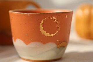 Tangerine 12 oz Latte Cup 3038