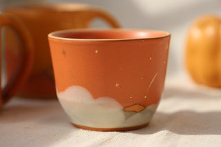 Tangerine 12 oz Latte Cup 3038