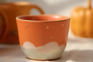 Tangerine 12 oz Latte Cup 3038