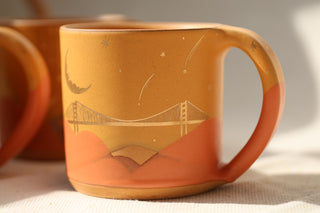 Autumn Blaze 18 oz Mug 3040 Golden Gate Bridge