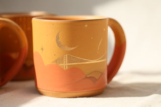 Autumn Blaze 18 oz Mug 3040 Golden Gate Bridge