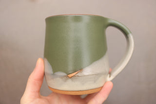 16 oz Cedar Wheel Thrown Mug