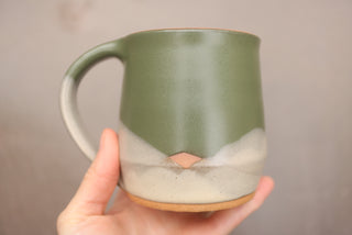 16 oz Cedar Wheel Thrown Mug