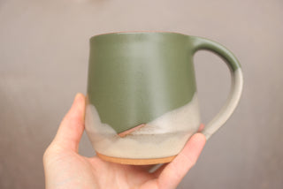 16 oz Cedar Wheel Thrown Mug