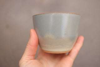 Discounted Seconds: 6 oz Cappuccino (Shiny/Rough Glaze)