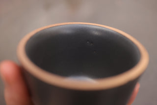 Discounted Seconds: 6 oz Cappuccino (Shiny/Rough Glaze)