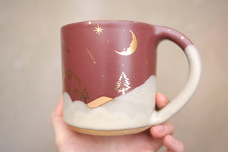 Mulberry 18 oz Mug 002 Cozy Cabin