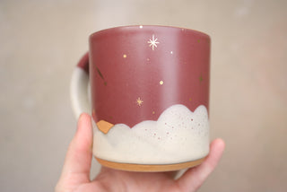 Mulberry 18 oz Mug 002 Cozy Cabin