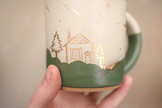 Snowy Forest 12 oz Classic Mug 100