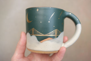 Peacock 12 oz Mug 302 Golden Gate Bridge