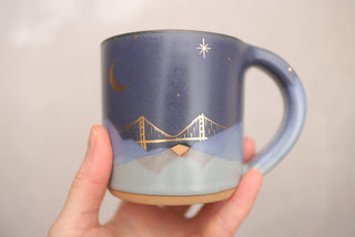 Nautical Twilight 12 oz Classic Mug 312 Golden Gate Bridge