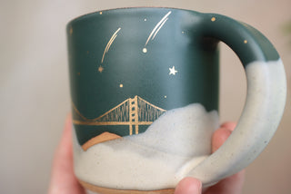 Peacock 12 oz Mug 302 Golden Gate Bridge