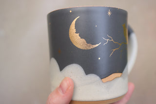 Midnight 18 oz Mug 214 Owl