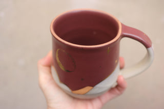Mulberry 16 oz Wheel Thrown Mug 011