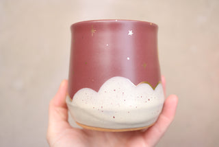 Mulberry 16 oz Wheel Thrown Mug 011