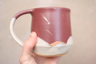 Mulberry 16 oz Wheel Thrown Mug 011